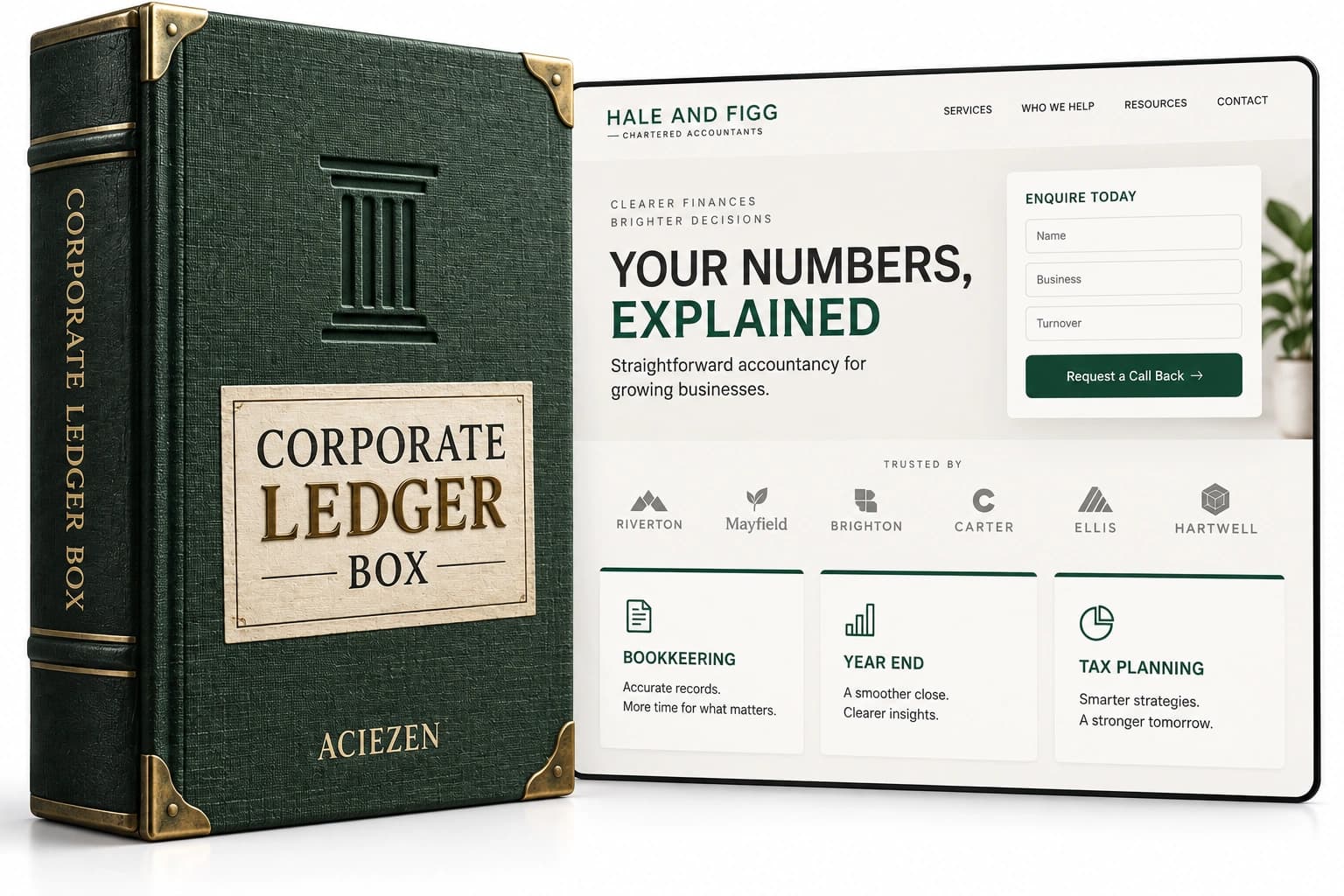 Corporate Ledger Box